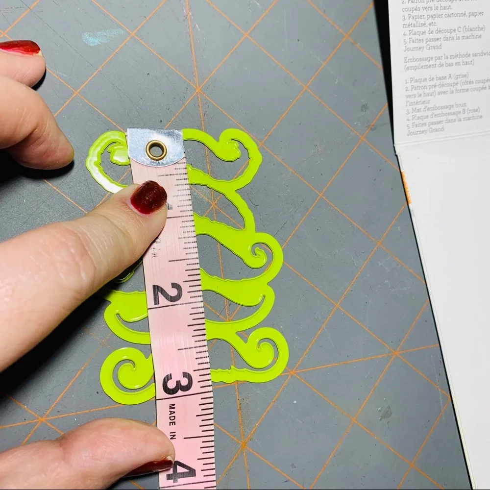 COPY - New Spellbinders furry mustache die cut scrapbook. Copy